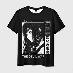 Мужская футболка Йор демон войны - Человек бензопила