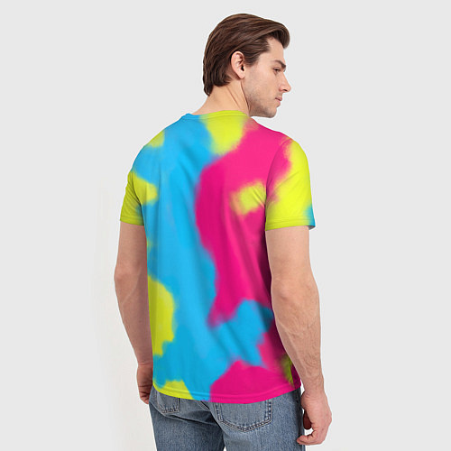 Мужская футболка I Am Kenough Tie-Dye / 3D-принт – фото 4