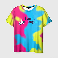 Мужская футболка I Am Kenough Tie-Dye