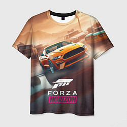 Футболка мужская Forza Horizon race, цвет: 3D-принт