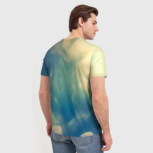 Мужская футболка Лягушка Пепе / 3D-принт – фото 4