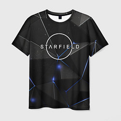 Футболка мужская Starfield black stars, цвет: 3D-принт