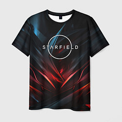 Мужская футболка Starfield abstract logo