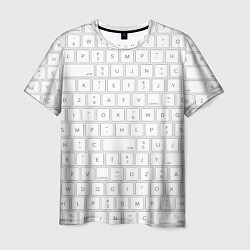 Мужская футболка Клавиатура apple