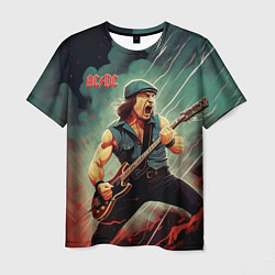 Мужская футболка AC DC rock