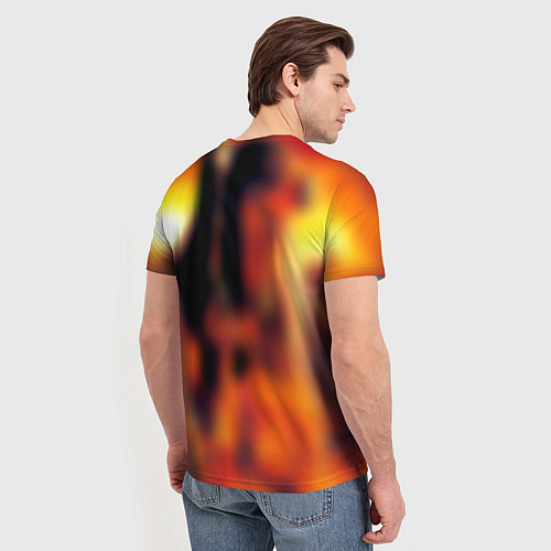 Мужская футболка Дум гай символ / 3D-принт – фото 4