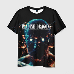 Мужская футболка Imagine Dragons рок группа