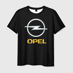 Мужская футболка Opel sport car