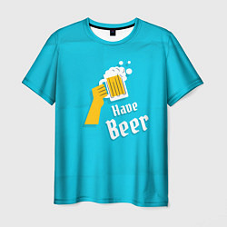 Мужская футболка Пиво есть