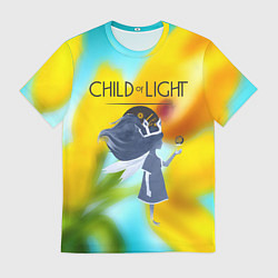 Мужская футболка Child of Light game fairy tale