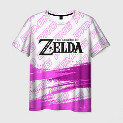Мужская футболка Zelda pro gaming: символ сверху