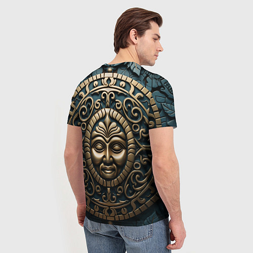 Мужская футболка Орнамент в кельтском стиле / 3D-принт – фото 4