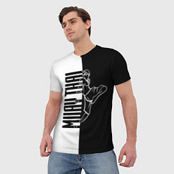 Футболка мужская Muay-Thai, цвет: 3D-принт — фото 2