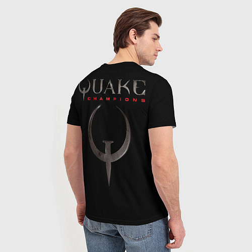 Мужская футболка Quake - Ranger / 3D-принт – фото 4
