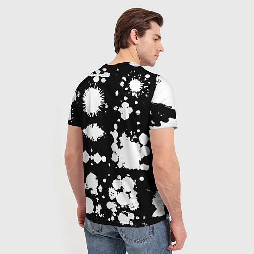 Мужская футболка Фантазийный космический паттерн / 3D-принт – фото 4
