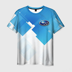 Мужская футболка Subaru art