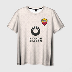 Мужская футболка ФК Рома форма 23-24 гостевая