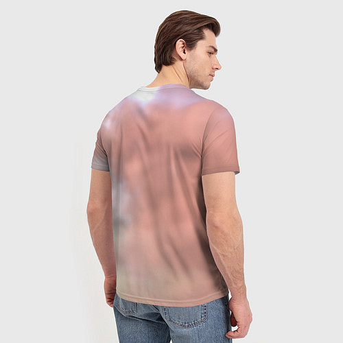 Мужская футболка Панк-леди в облаках / 3D-принт – фото 4