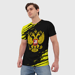 Футболка мужская Имперская Россия герб, цвет: 3D-принт — фото 2