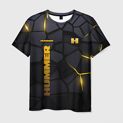 Мужская футболка Hummer - плиты с эффектом свечения