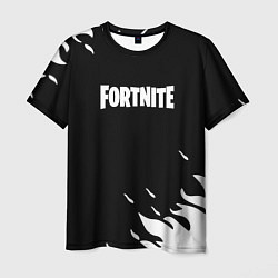 Мужская футболка Fortnite fire flame