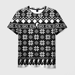 Мужская футболка CS GO christmas sweater