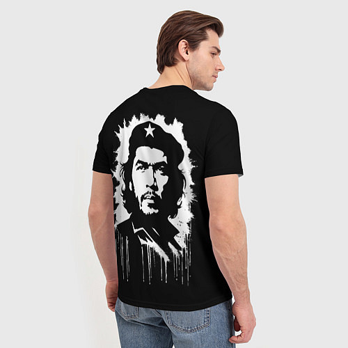 Мужская футболка Che Guevara- аэрография / 3D-принт – фото 4