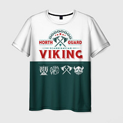 Мужская футболка Викинг - северная стража