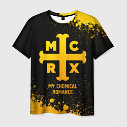 Мужская футболка My Chemical Romance - gold gradient
