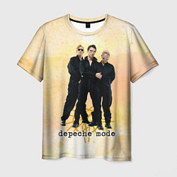 Футболка мужская Depeche Mode - Universe band, цвет: 3D-принт