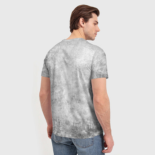 Мужская футболка Texture - дикий кабан / 3D-принт – фото 4