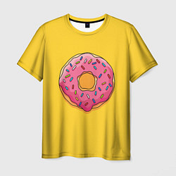 Мужская футболка Пончик Гомера