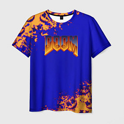 Мужская футболка Doom x marshmallow
