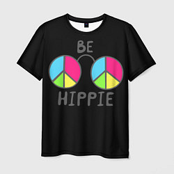 Мужская футболка Be hippie