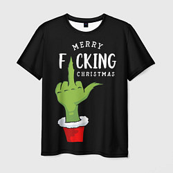 Мужская футболка Гринч украл Рождество