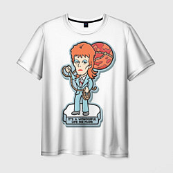 Мужская футболка David Bowie - Life on Mars
