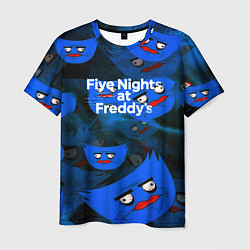Мужская футболка Huggy Wuggy x Five Nights at Freddys