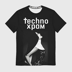 Мужская футболка Techno храм вожделение