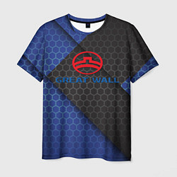Мужская футболка Great wall logo