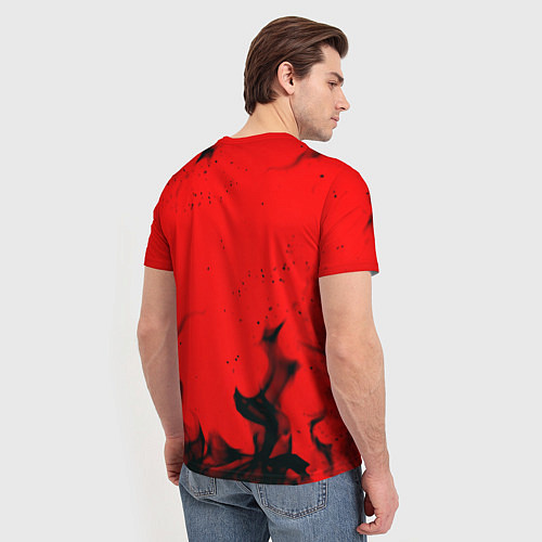 Мужская футболка Imagine dragons bend fire smock / 3D-принт – фото 4