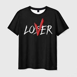 Мужская футболка Lover loser