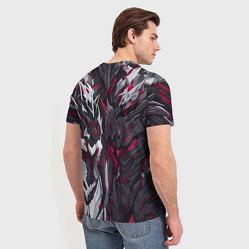 Мужская футболка Адская броня / 3D-принт – фото 4