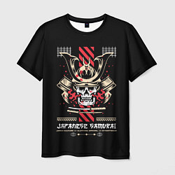 Мужская футболка Japanese samurai streetwear