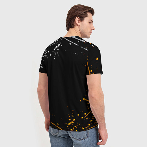 Мужская футболка PUBG краски поля боя / 3D-принт – фото 4