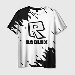 Мужская футболка Roblox fire games