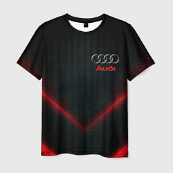 Мужская футболка Audi stripes neon