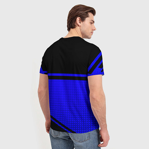 Мужская футболка Tom Clancys rainbow six geometry / 3D-принт – фото 4