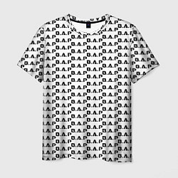 Мужская футболка BAP kpop steel pattern