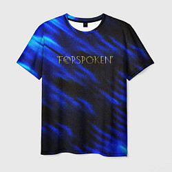 Мужская футболка Forspoken frey blue game abstraction