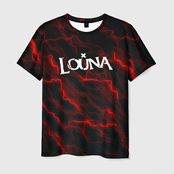Мужская футболка Louna storm рок группа